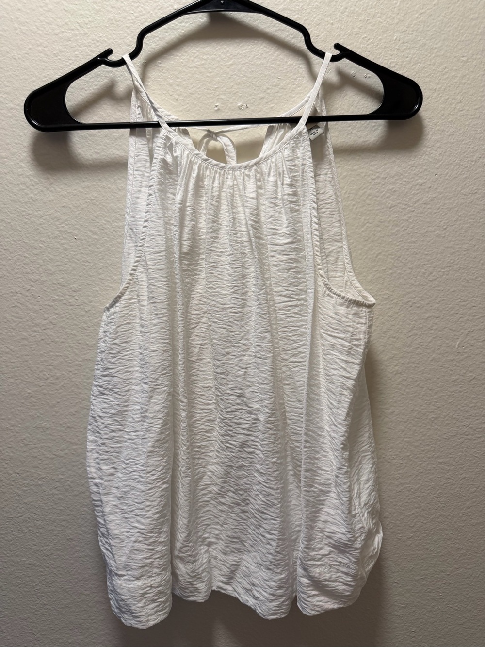 a new day White Textured Halter-Neck Camisole